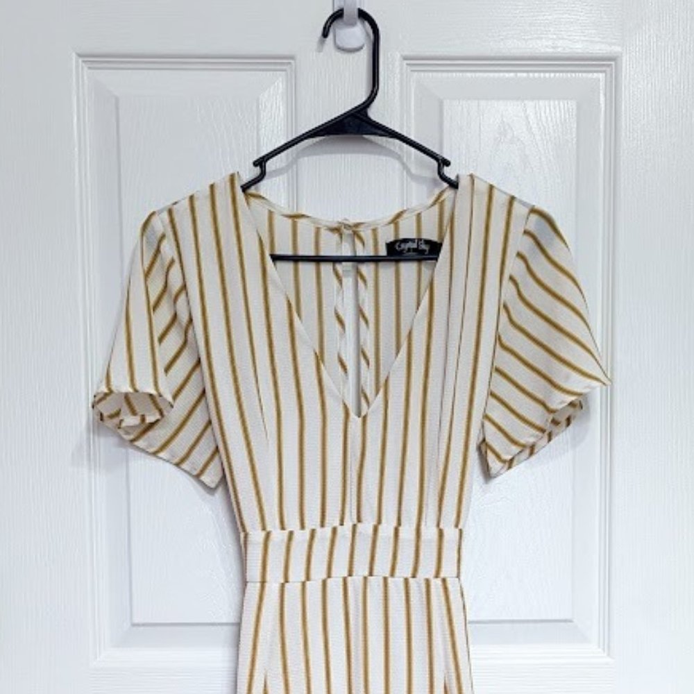 Flattering Stripped Dress